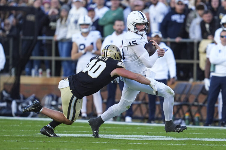 Warren stars again as Nittany Lions overpower Purdue, move to 9-1
